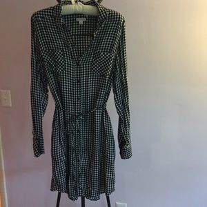 Merona shirt dress women's